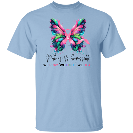 Pray Fight Heal Breast Cancer Shirt